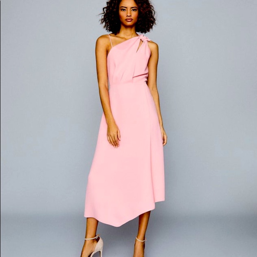 Reiss Delilah-Plain Strappy Pink - Size 4